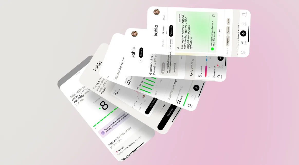 Personalized insights: daily cycle-syncing recommendations