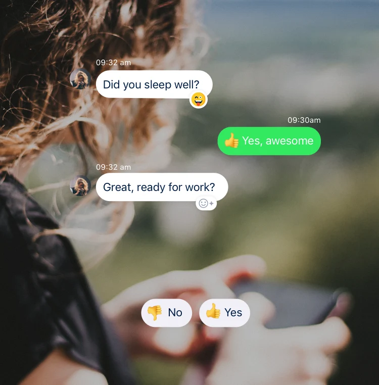 A Selfchat conversation